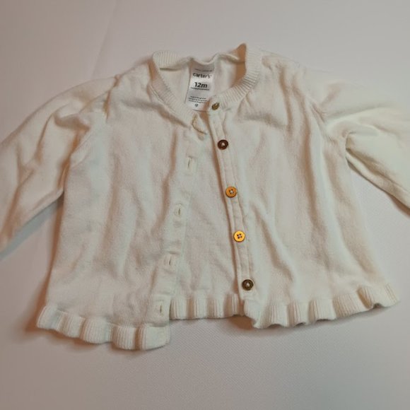 Baby Girls 12-18M Lot - Carters, Jumping Beans, Ruffle Butts, Burts Bees - Picture 7 of 8